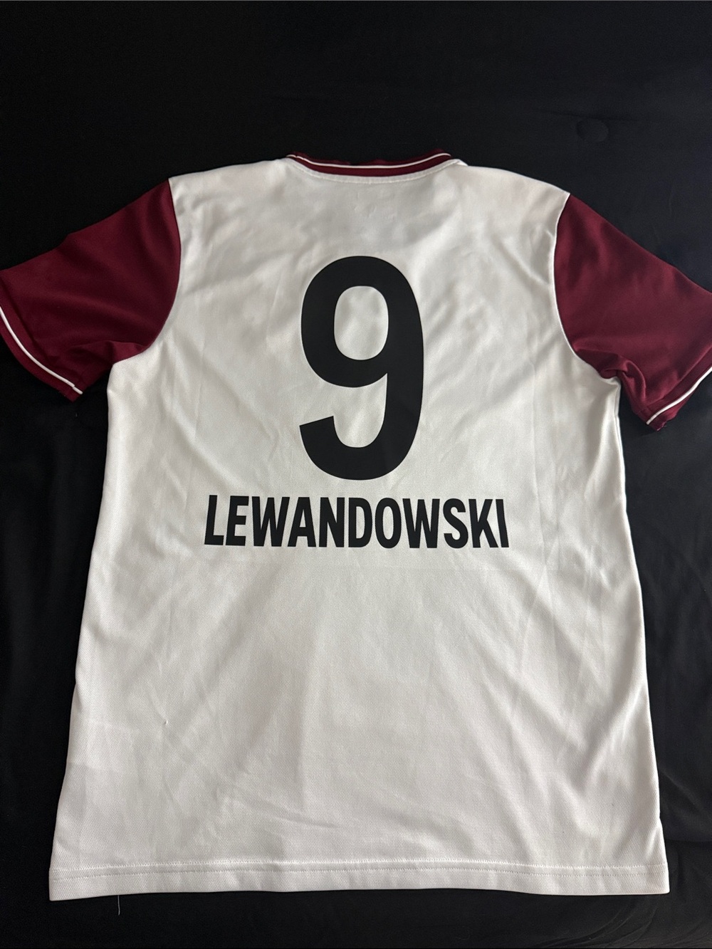 RARE Bayern Munich #9 Robert Lewandowski 120th anniversary Adidas Jersey